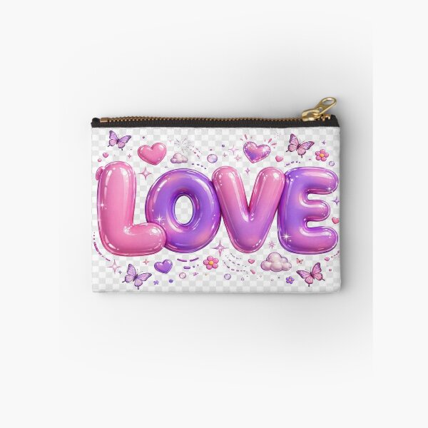 Item preview, Balloon Love Typography with Butterflies designed and sold by Tmline.