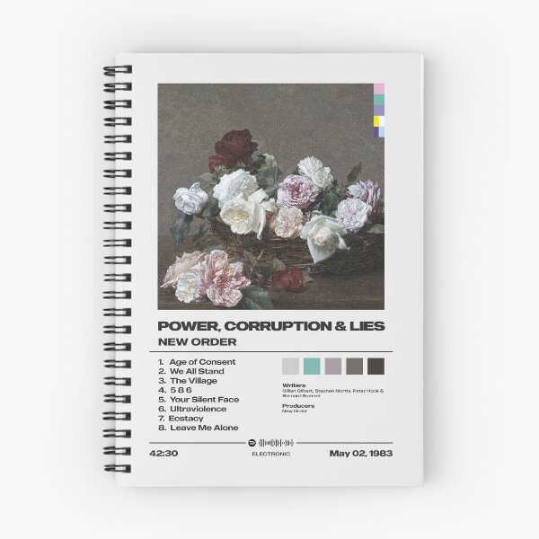 Item preview, Power, Corruption & Lies by New Order designed and sold by FourthWall Prints.