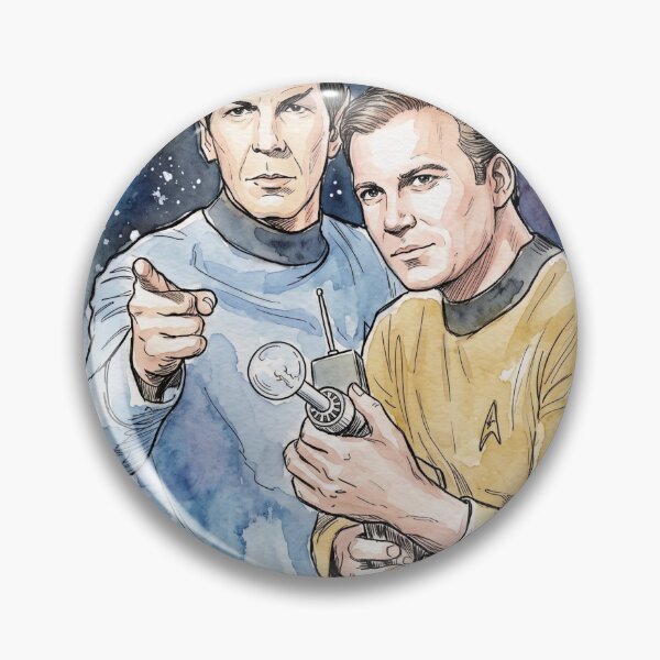 Item preview, Captain Kirk and Mr. Spock designed and sold by sid1802.