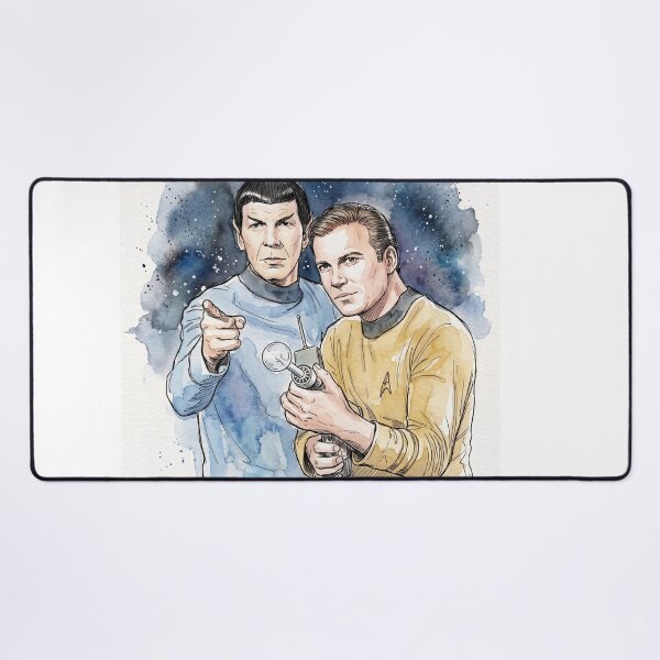 Item preview, Captain Kirk and Mr. Spock designed and sold by sid1802.