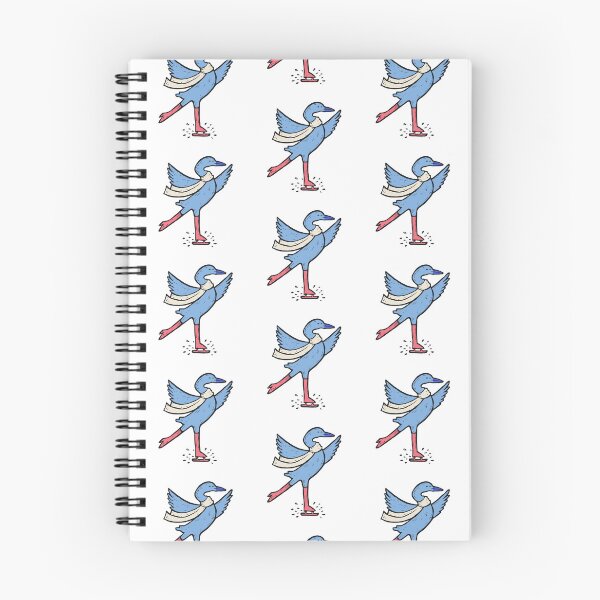 Item preview, Figure Skating Heron in a Spin designed and sold by BysonDesigns.