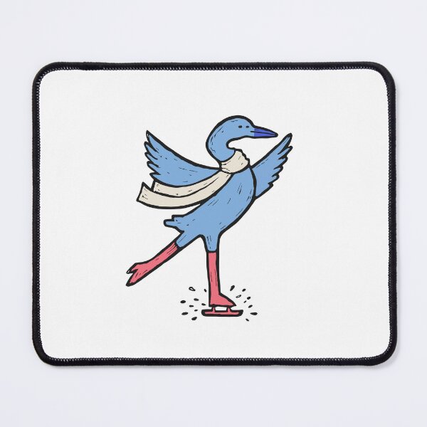Item preview, Figure Skating Heron in a Spin designed and sold by BysonDesigns.