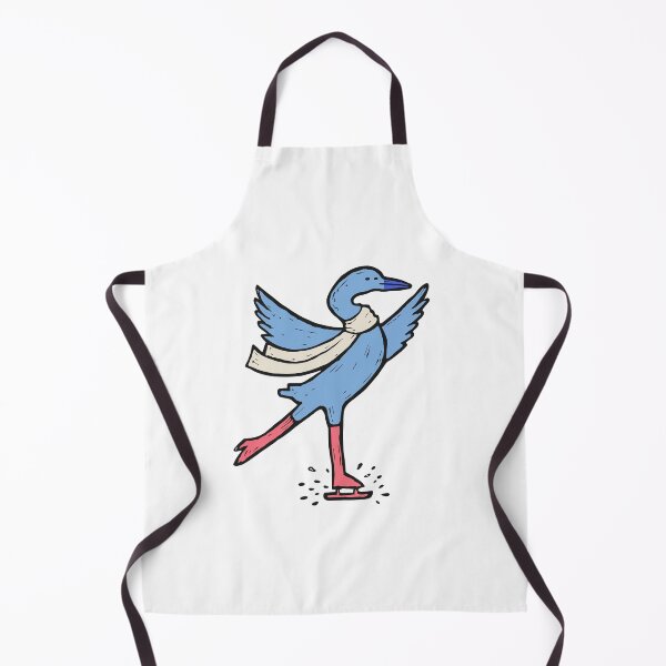 Item preview, Figure Skating Heron in a Spin designed and sold by BysonDesigns.