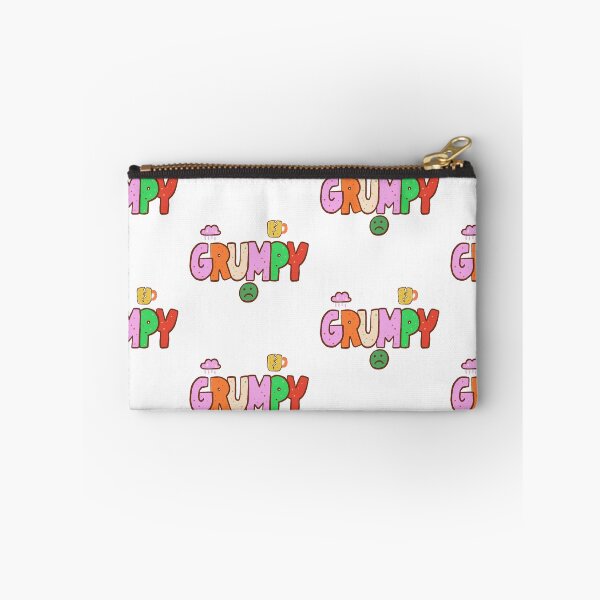 Item preview, Grumpy - Hand-Lettered Riso Word designed and sold by BysonDesigns.