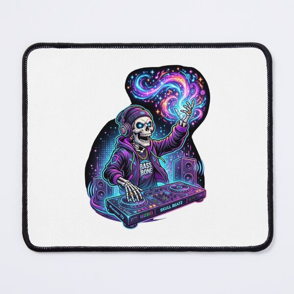 Item preview, Neon Skeleton DJ designed and sold by StickVerse by Owais.