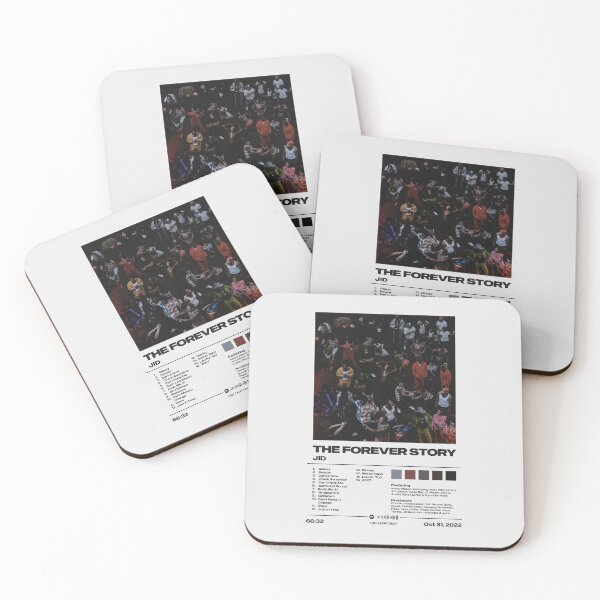 Item preview, The Forever Story by JID - Tracklist Art designed and sold by FourthWall Prints.