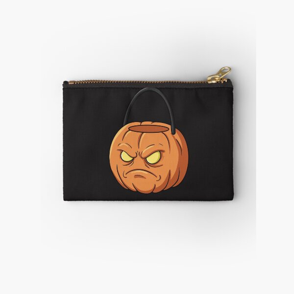 Item preview, Cranky Jack O Lantern - Halloween Pumpkin Bucket designed and sold by TeaAlchemist.
