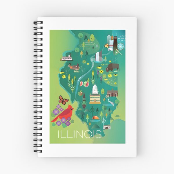 Item preview, Iliinois designed and sold by MaxandOscarOriginal.