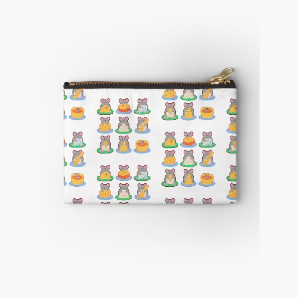 Item preview, Cheese Mouse Sticker Pack - Nine Mice and Nine Cheeses designed and sold by BysonDesigns.