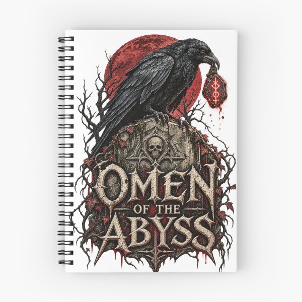 Item preview, Ominous Raven designed and sold by CleanLine Studio.