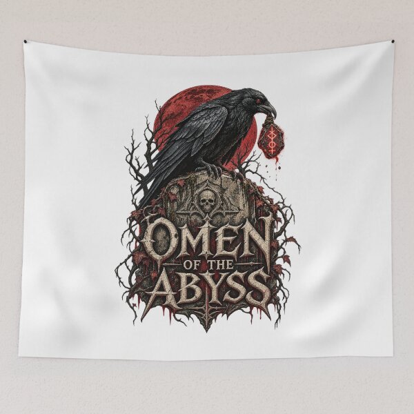 Item preview, Ominous Raven designed and sold by CleanLine Studio.