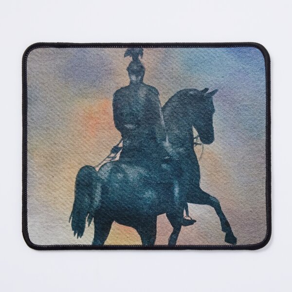 Item preview, Equestrian Monument of Nicholas I at Sunset designed and sold by SlavaArt.