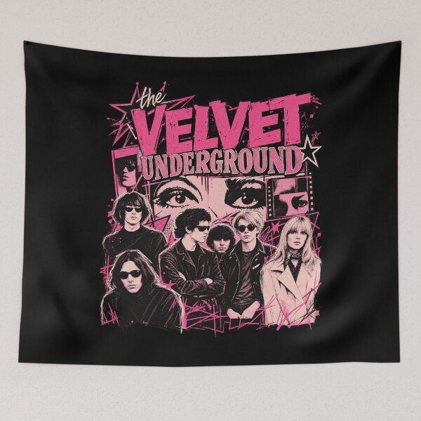 Item preview, The Velvet Underground – Vintage Alternative Rock Pop Art designed and sold by Jadegothgobby.