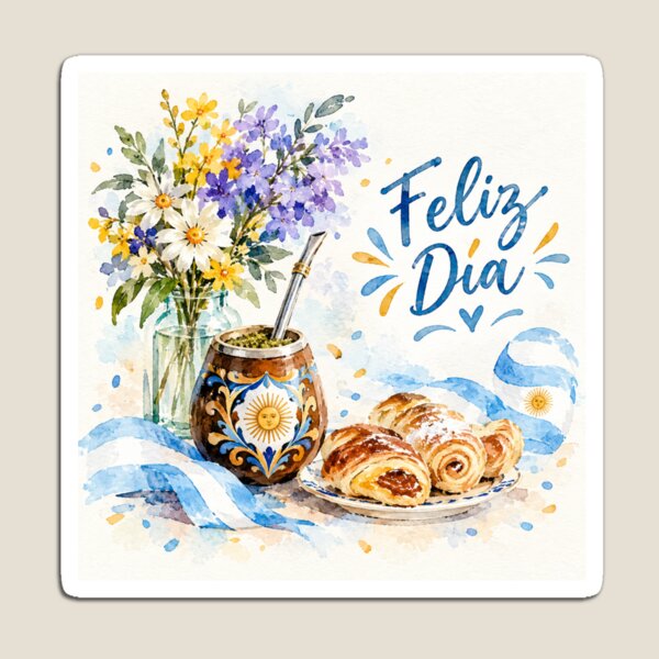 Item preview, Happy Watercolor Day designed and sold by Esencia Argentina.