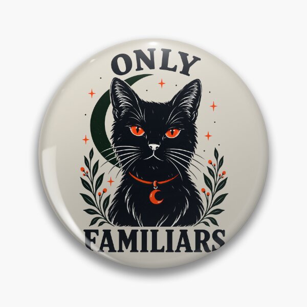 Item preview, Only Familiars Vintage Celestial Black Cat designed and sold by MagicTheDog.