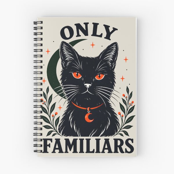 Item preview, Only Familiars Vintage Celestial Black Cat designed and sold by MagicTheDog.