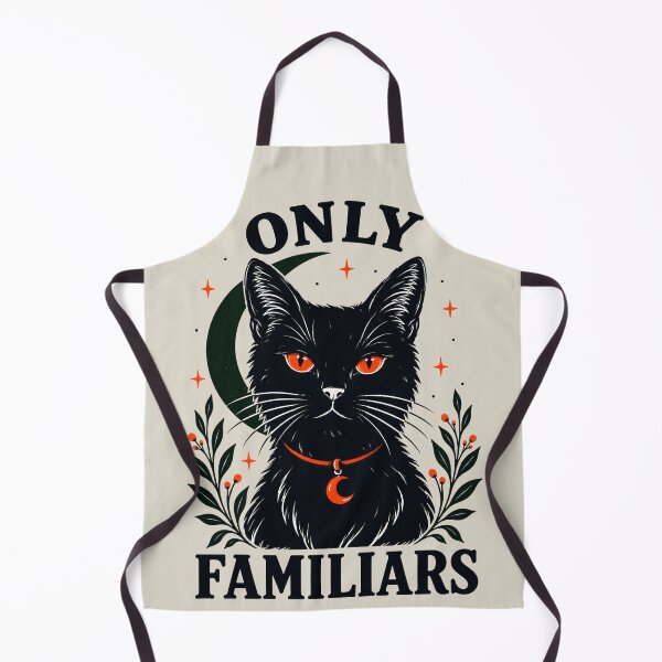 Item preview, Only Familiars Vintage Celestial Black Cat designed and sold by MagicTheDog.