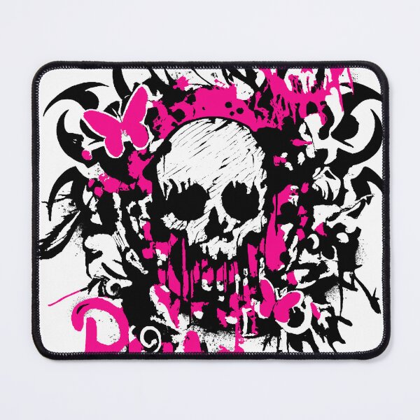 Item preview, Pink Skull Graffiti Art Y2k 2000s Aesthetic Punk Rock designed and sold by Super Neon Pixels .