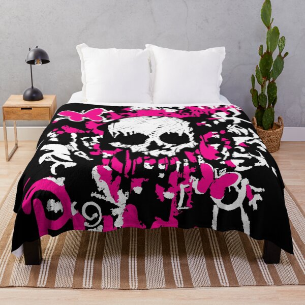 Item preview, Pink Skull Graffiti Art Y2k 2000s Aesthetic Punk Rock designed and sold by Super Neon Pixels .