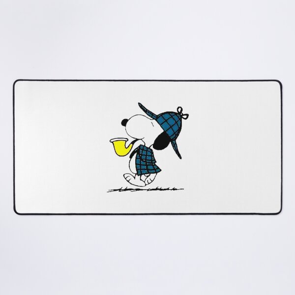 Item preview, Blue Detective Character Illustration with Peanut Theme designed and sold by GeekMagistral.