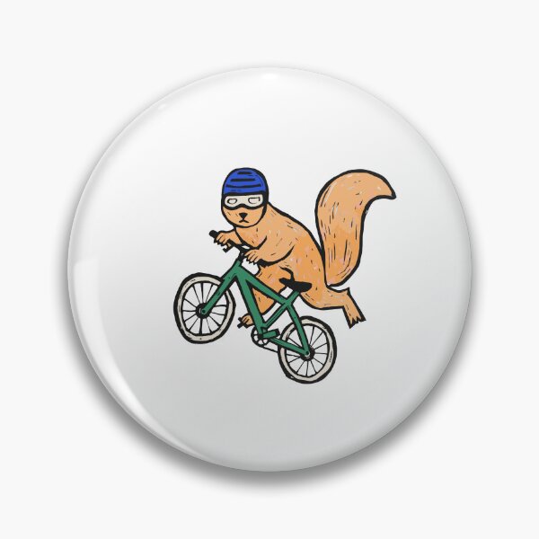 Item preview, Mountain Biking Squirrel Catching Air designed and sold by BysonDesigns.