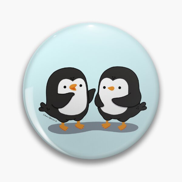 Item preview, Peguins best friends catching up designed and sold by julianamotzko.