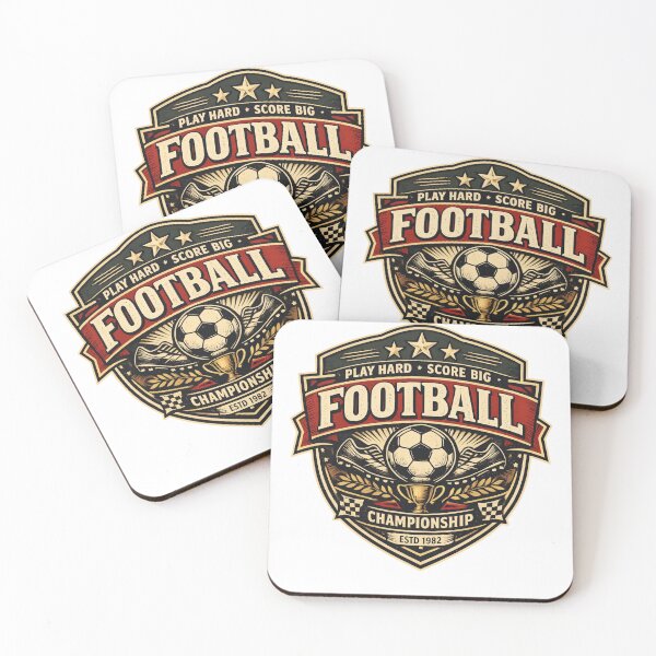 Item preview, Play Hard Score Big for Football Championship Vintage designed and sold by Afnan Store.