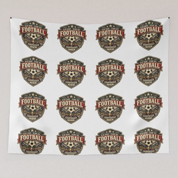 Item preview, Play Hard Score Big for Football Championship Vintage designed and sold by Afnan Store.
