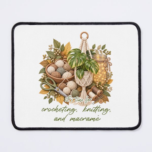 Item preview, Embroidery, crocheting with yarn, wool and leaves, macrame designed and sold by creationsforyu.