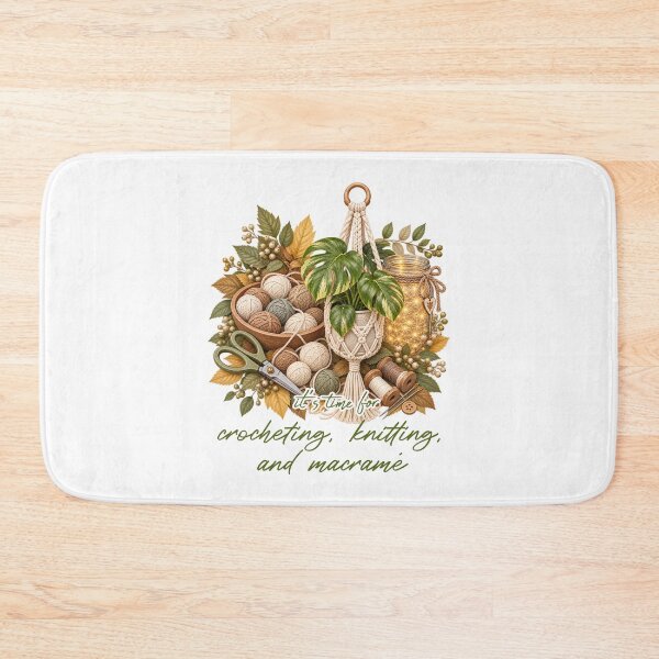 Item preview, Embroidery, crocheting with yarn, wool and leaves, macrame designed and sold by creationsforyu.