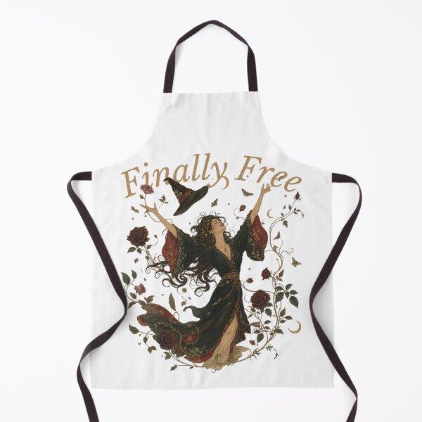 Item preview, Finally Free Witchy Vintage Magic Retro Art designed and sold by SedaMythica.