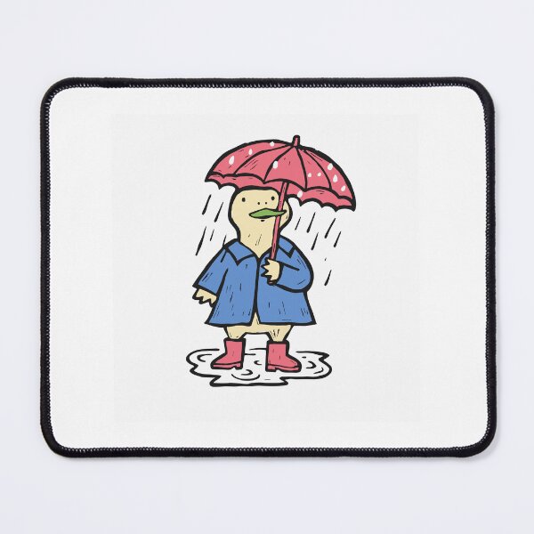 Item preview, Rainy Day Duck in Rubber Boots designed and sold by BysonDesigns.