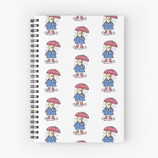 Item preview, Rainy Day Duck in Rubber Boots designed and sold by BysonDesigns.