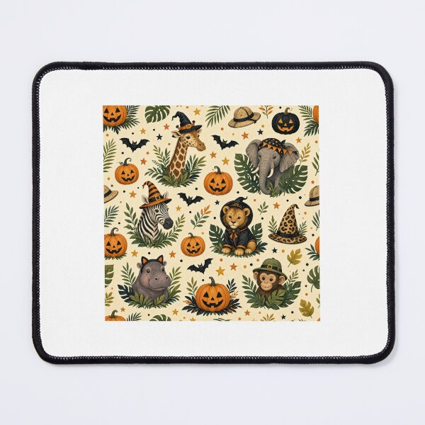 Item preview, Cute Safari Halloween Cream Pattern designed and sold by A1RB.