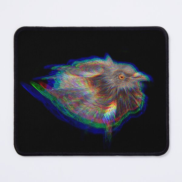 Item preview, Neon glitch pigeon designed and sold by AWADHESH CHAURASIA.