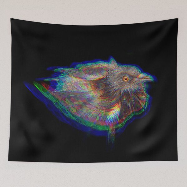 Item preview, Neon glitch pigeon designed and sold by AWADHESH  CHAURASIA.