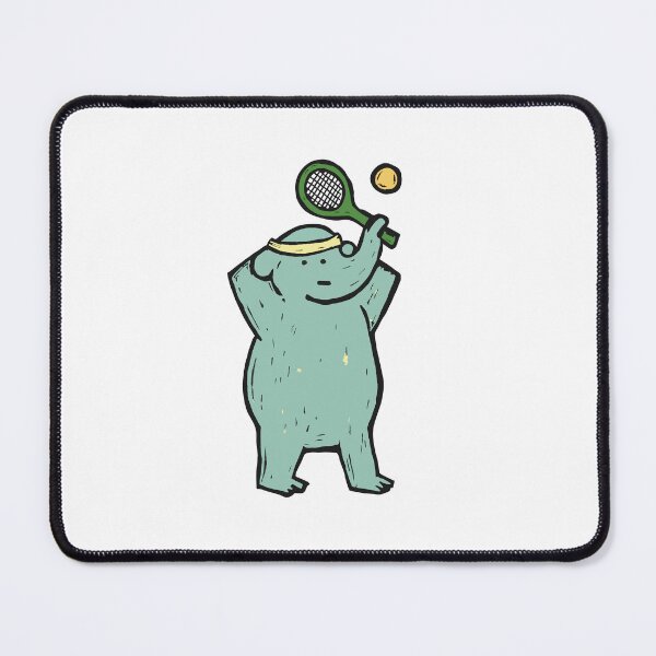 Item preview, Tennis Elephant Serving with Its Trunk designed and sold by BysonDesigns.