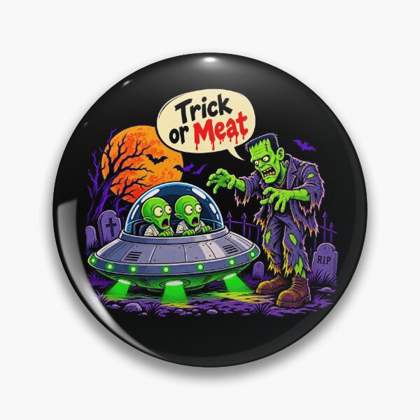 Item preview, Trick Or Meat – Halloween Humor designed and sold by Artekinium.