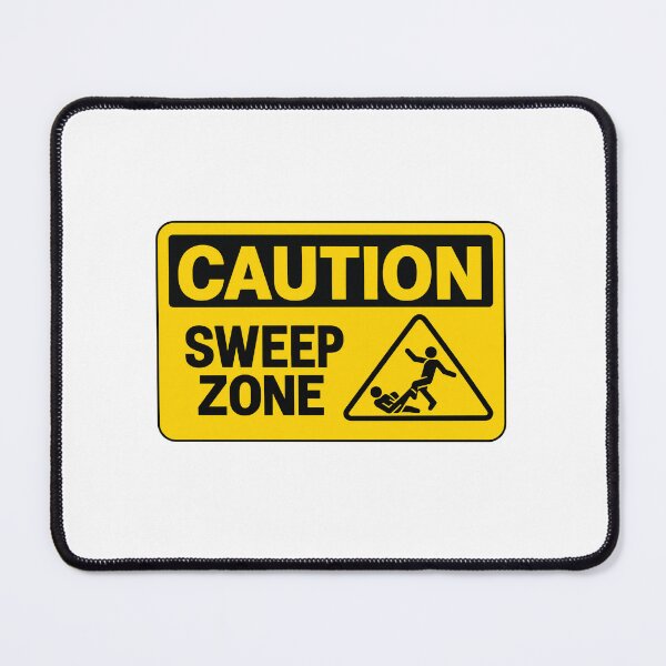 Item preview, Caution Sweep Zone designed and sold by gamesandtheory.