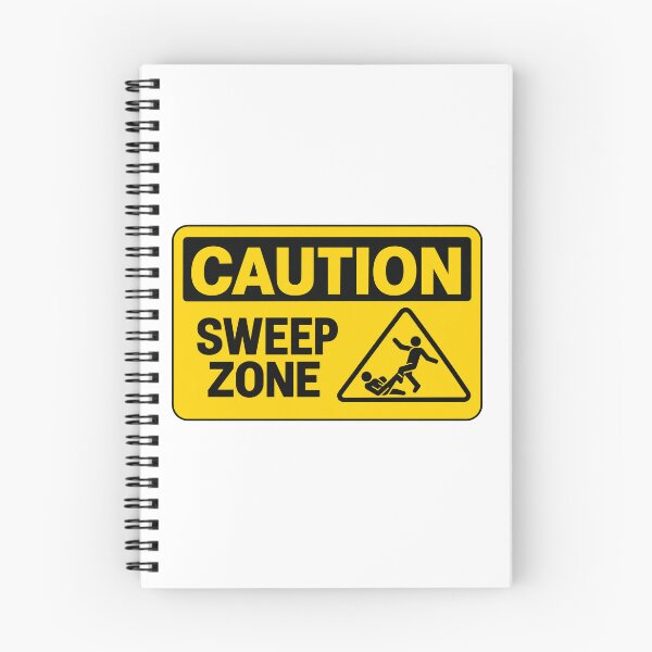 Item preview, Caution Sweep Zone designed and sold by gamesandtheory.
