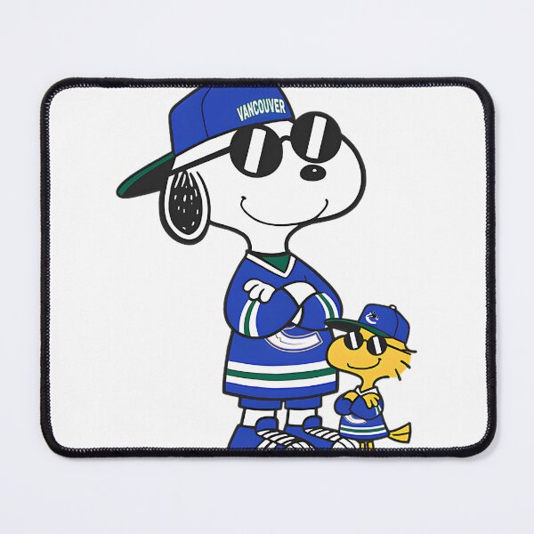 Item preview, Cute Snoopy Design with Vancouver Canucks Inspired Hockey Theme designed and sold by GeekMagistral.