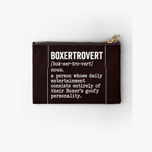 Item preview, Boxertrovert Boxer Dog Owner Pet Lover Definition designed and sold by PopStars1993.