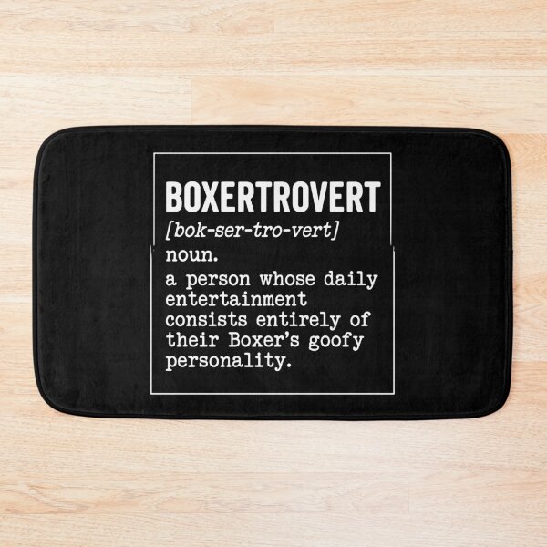 Item preview, Boxertrovert Boxer Dog Owner Pet Lover Definition designed and sold by PopStars1993.