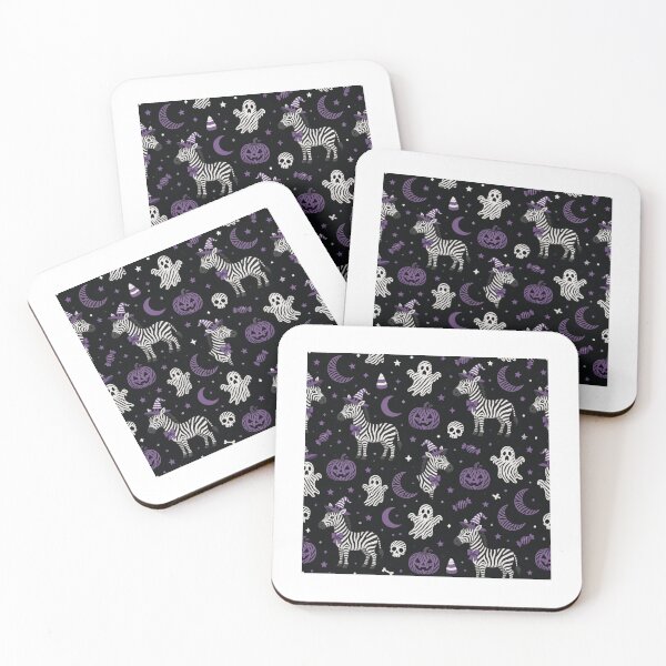 Item preview, Purple Zebra Halloween Pattern designed and sold by A1RB.