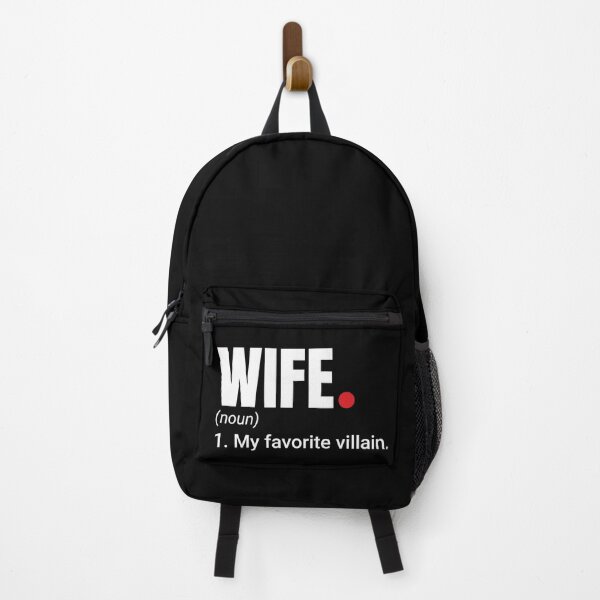Item preview, My Favorite Villain is My Wife Definition Quote designed and sold by AnnSign.
