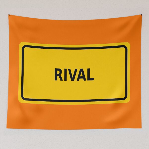 Item preview, Rival Label designed and sold by Karate Octopus.