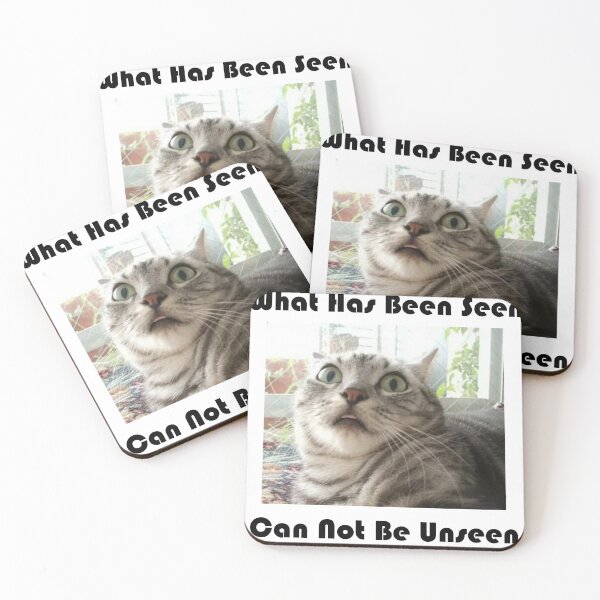 Item preview, What Has Been Seen Cat designed and sold by Paw-rora.