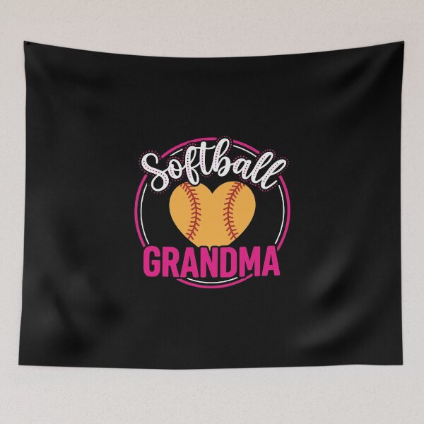 Item preview, Softball Grandma Sports Fan Grandparent  designed and sold by PopStars1993.