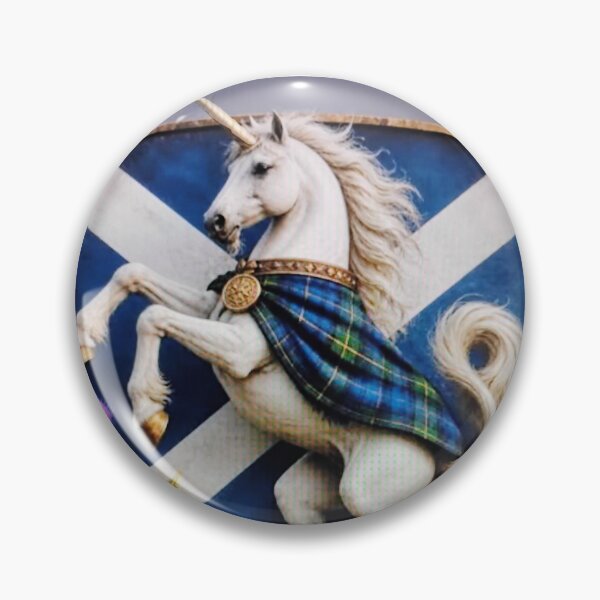 Item preview, The Scottish Unicorn Print designed and sold by Lichentroupe63.