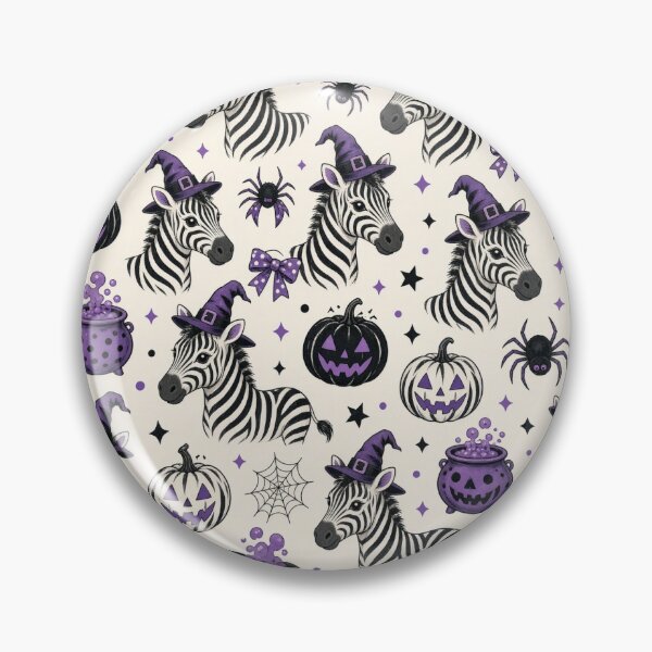 Item preview, Purple Zebra Witch Cream Pattern designed and sold by A1RB.